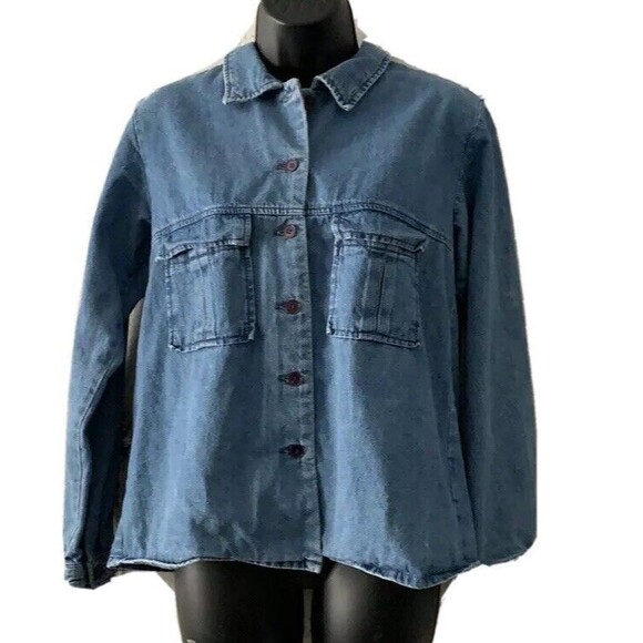 Eight Seconds Women’s‎ Denim Shirt Button Down XS - Picture 1 of 4